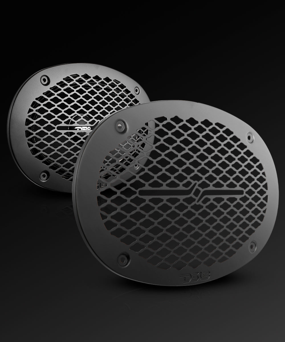 6x9" Universal Shallow Metal Mesh Speaker Grill - DS18
