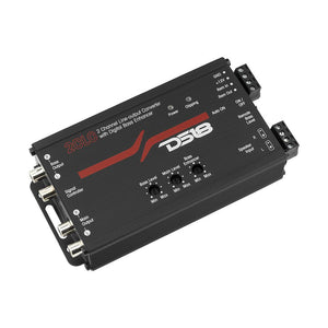 2-Channel Line Output Converter with Digital Bass Enhancer - DS18