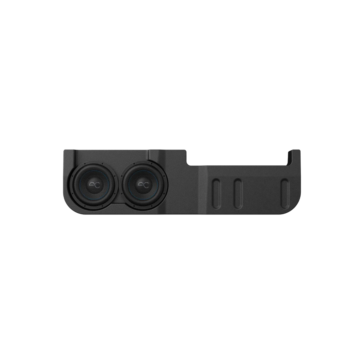 TXGM19D10 Chevy Silverado/GMC Sierra (2019+) Under Seat Dual 10" Loaded Subwoofer Enclosure