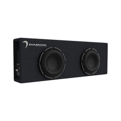 DESMB10DA - DES Series Dual 10" Active Slot Vented Subwoofer Enclosure (2 ohm )