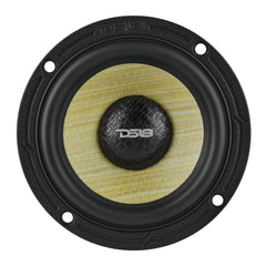 DXQ 3.5” Midrange Speaker with Yellow Straw + Composite Foam Cone | 60W RMS 4-Ohm - DS18