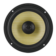 DXQ 6.5" 2-Way Coaxial Speaker with Yellow Straw and Composite Foam Cone | 150W RMS 4-Ohm - DS18