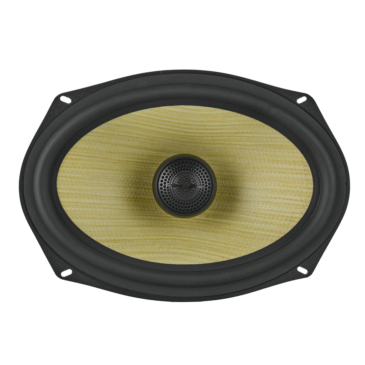 DXQ 6x9" 2-Way Coaxial Speaker with Yellow Straw and Composite Foam Cone | 150W RMS 4-Ohm - DS18
