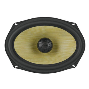 DXQ 6x9" 2-Way Coaxial Speaker with Yellow Straw and Composite Foam Cone | 150W RMS 4-Ohm - DS18