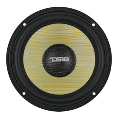 DXQ 6.5" 3-Way Component Speaker Set with Neodymium Magnet and Yellow Straw + Composite Foam Cone | | 180W RMS 4-Ohm - DS18