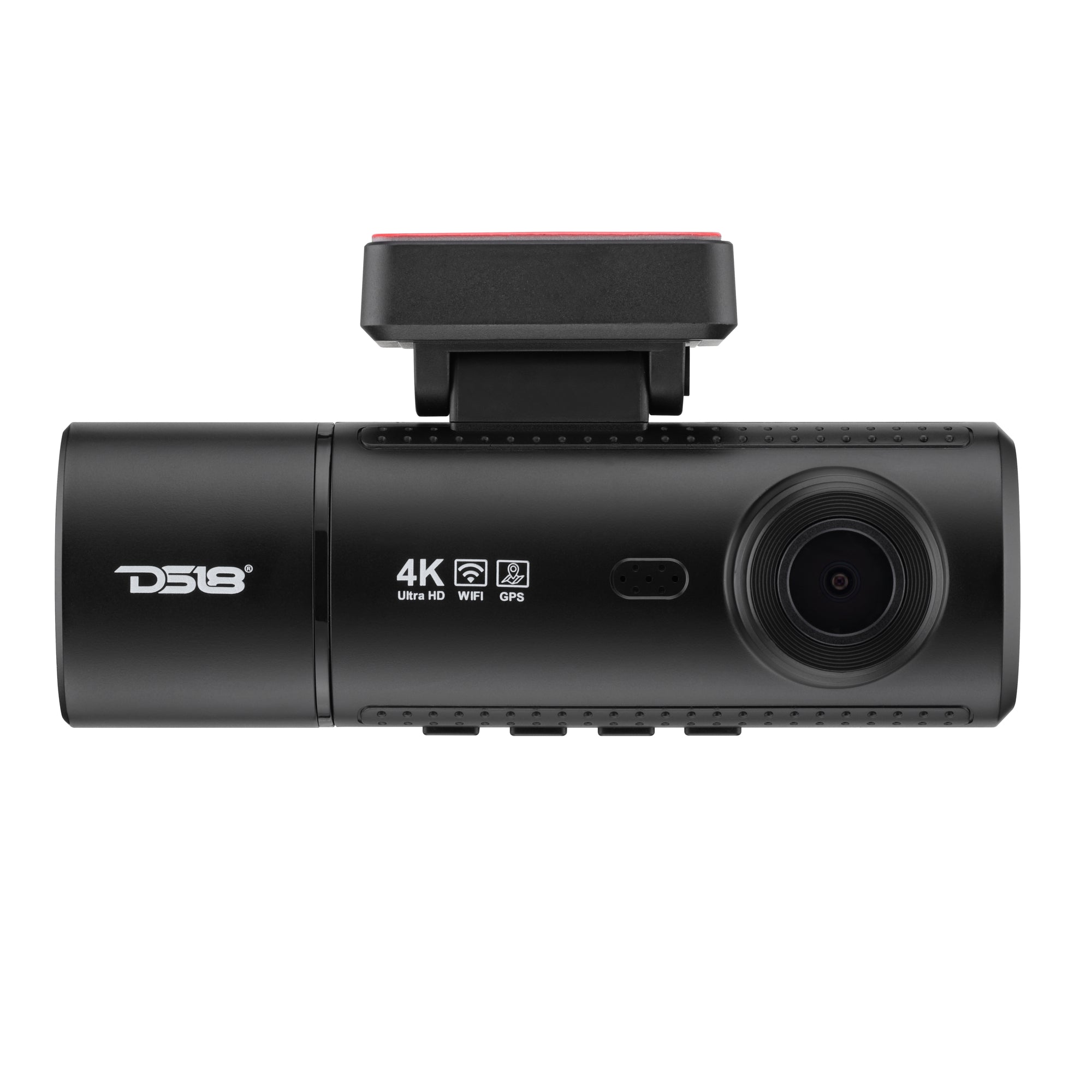4K Triple Dash Camera with Front, In-Cabin and Rear Cameras, Wi-Fi, GPS and 3.16” IPS Display - DS18