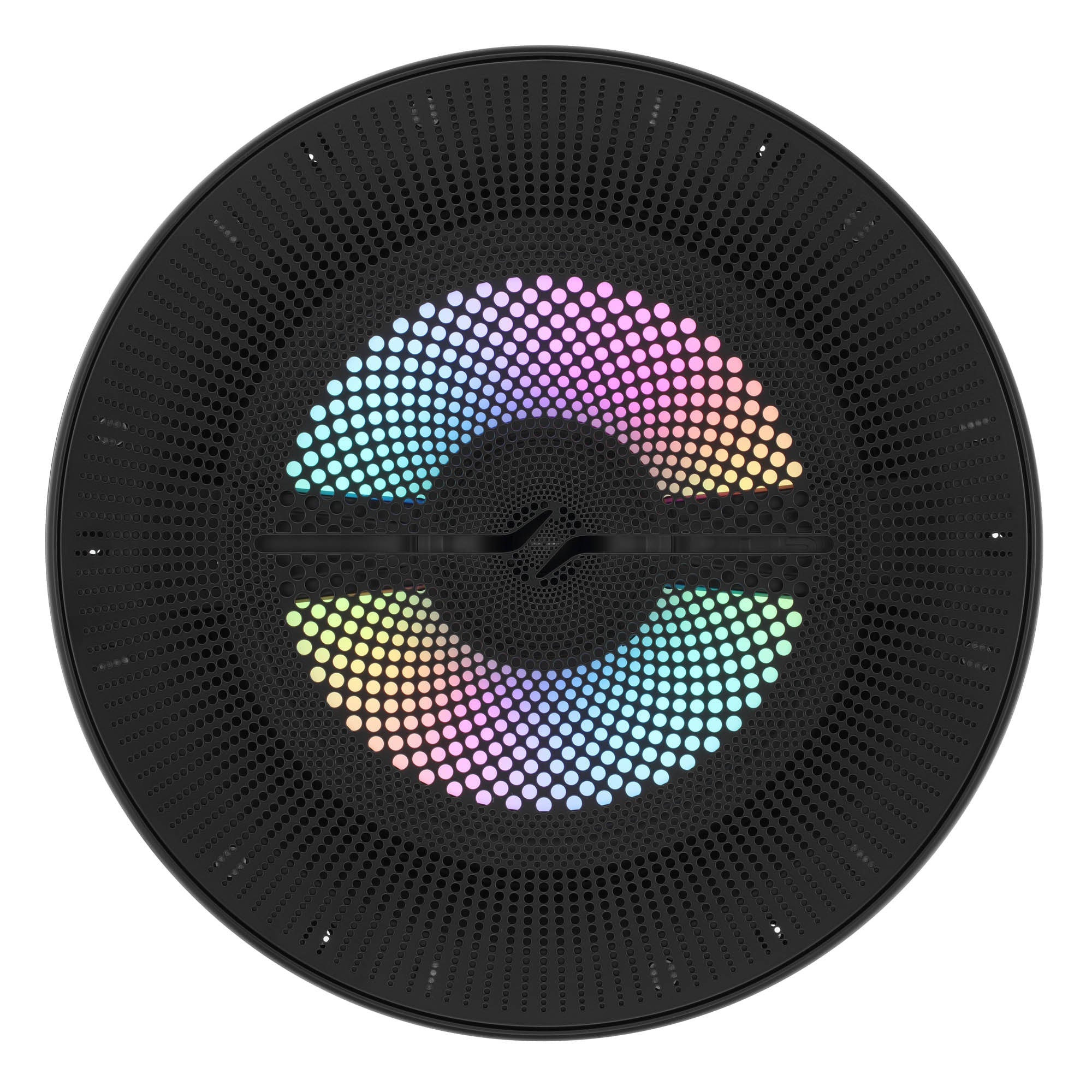 Luxury 8” 2-Way Marine Coaxial Speaker with Digital LED Lights and Flush Magnetic Mount Grille | 175W RMS 4-Ohm - DS18
