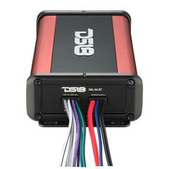NXL 4-Channel Full-Range Class D Waterproof IP67 Marine and Powersports NANO Amplifier with Bluetooth 5.1 Receiver Built-In