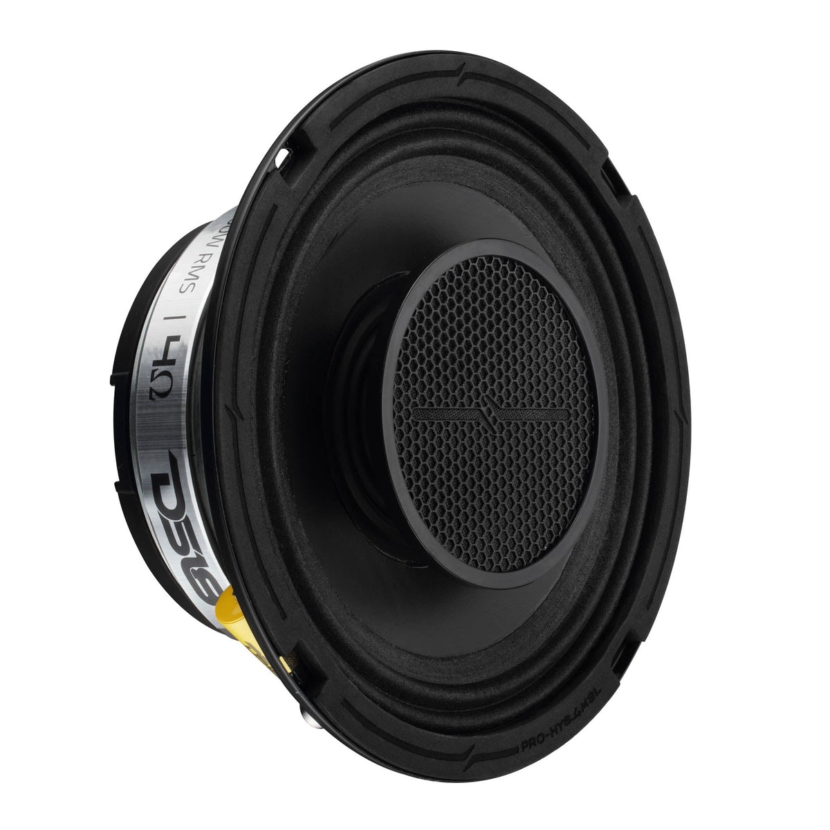 PRO 6.5" Shallow Coaxial Hybrid Mid-Range Loudspeaker with Built-in Driver | 150W RMS 4-Ohm - DS18
