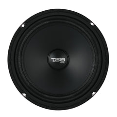 PRO 8" Slim Water-Resistant Midrange Loudspeaker | 250W RMS 4-Ohm - DS18