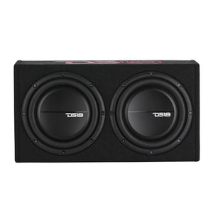 Loaded 10” Subwoofer + Passive Radiator Enclosure for Pickup Trucks - DS18