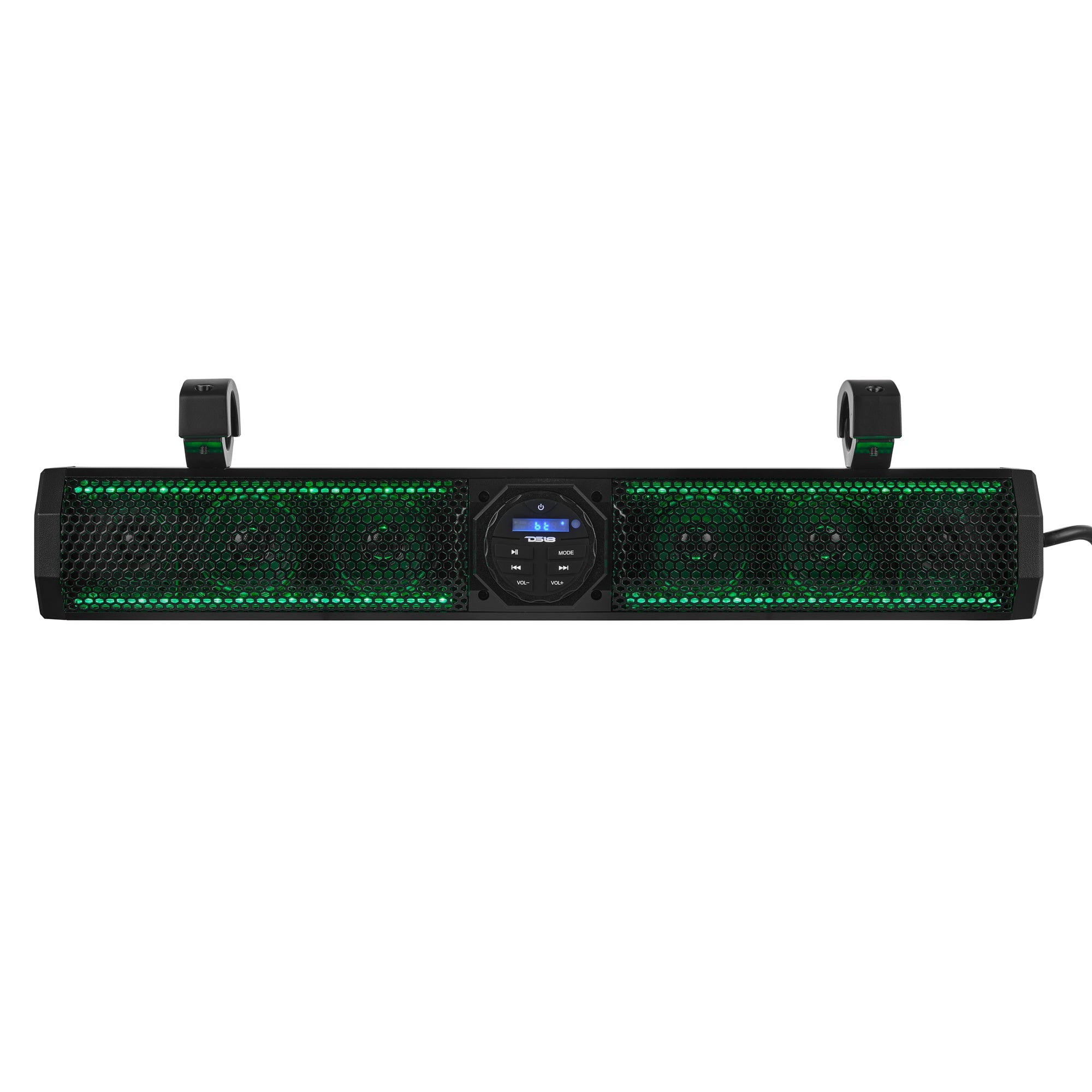 26" Marine Amplified Soundbar with Bluetooth USB & RGB Lighting 6 Speakers 600 Watts - DS18