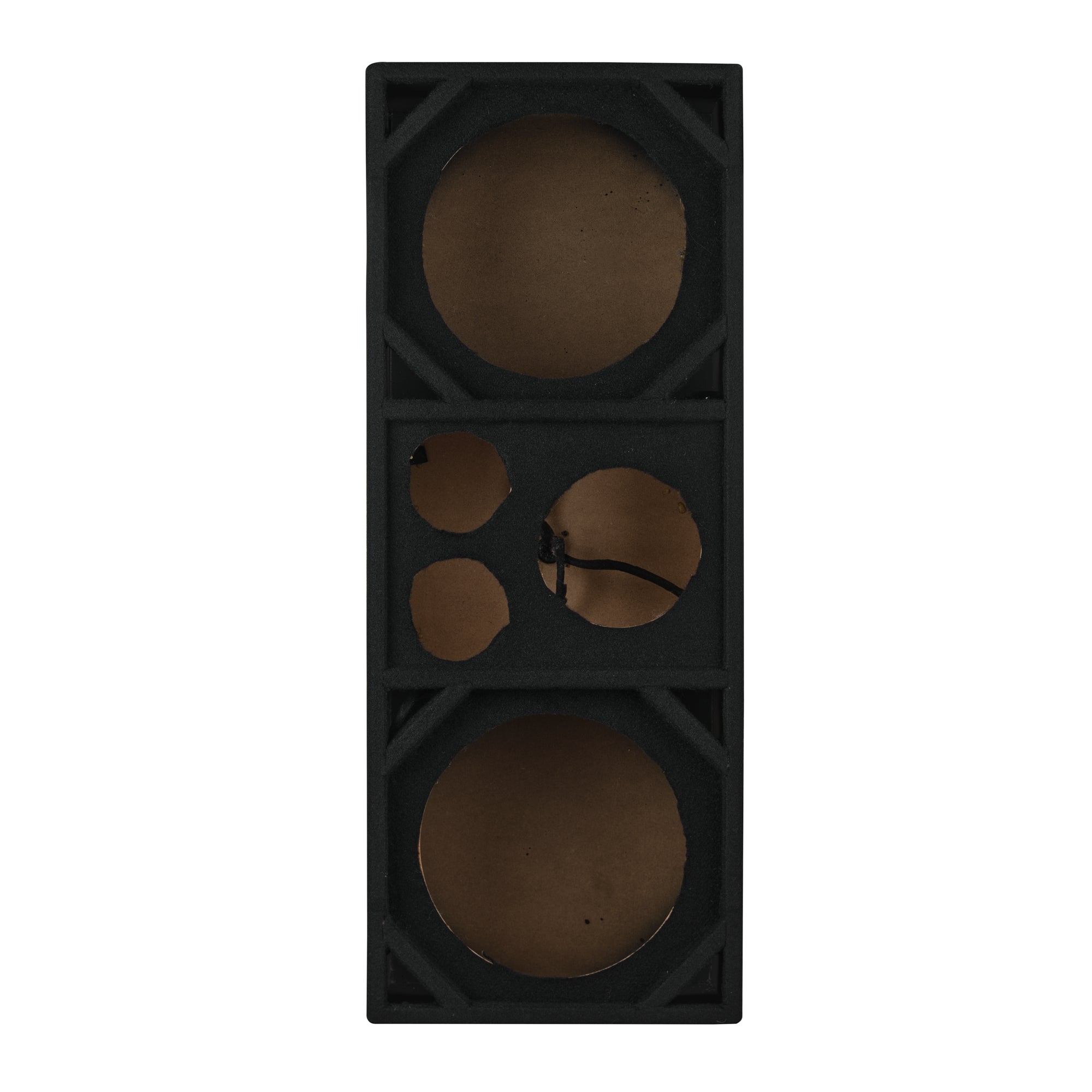 Dual 10” + Dual 4” Tweeter + 2” Driver Ported Empty Voceteo Enclosure | Speakon-Ready - DS18