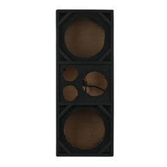 Dual 10” + Dual 4” Tweeter + 2” Driver Ported Empty Voceteo Enclosure | Speakon-Ready - DS18