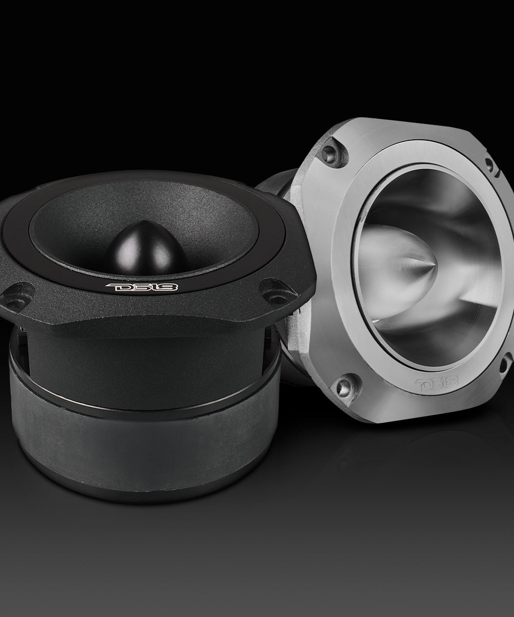 4" Super Bullet Tweeter with 1.5" Titanium Voice Coil and Oversized Ferrite Magnet 200 Watts 8-Ohm - DS18