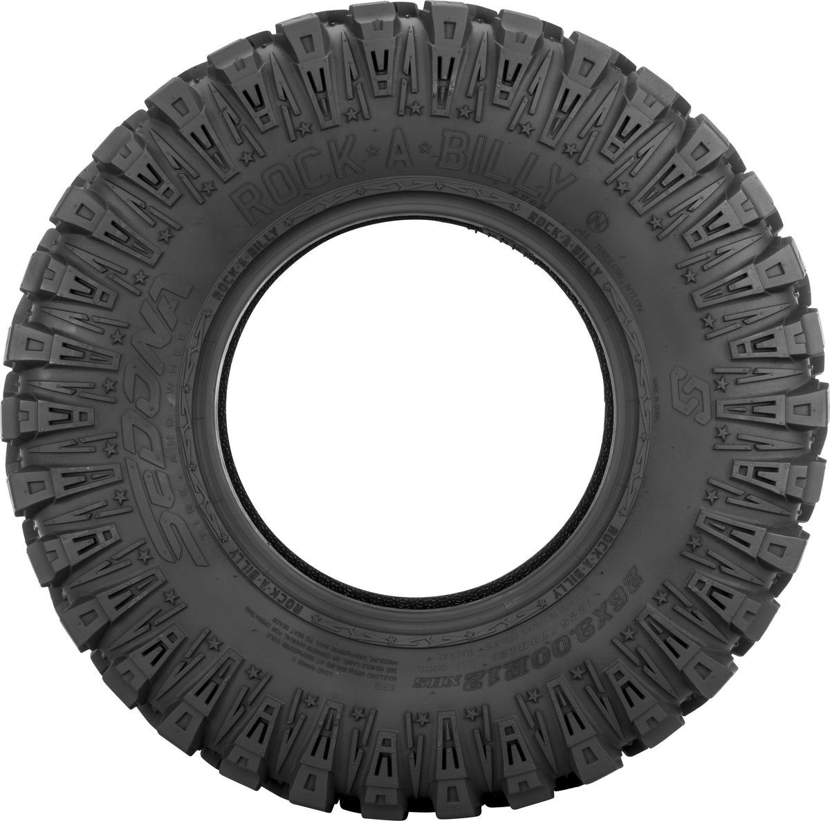 TIRE ROCK-A-BILLY 26X9R12 RADIAL 8PR LR455LBS