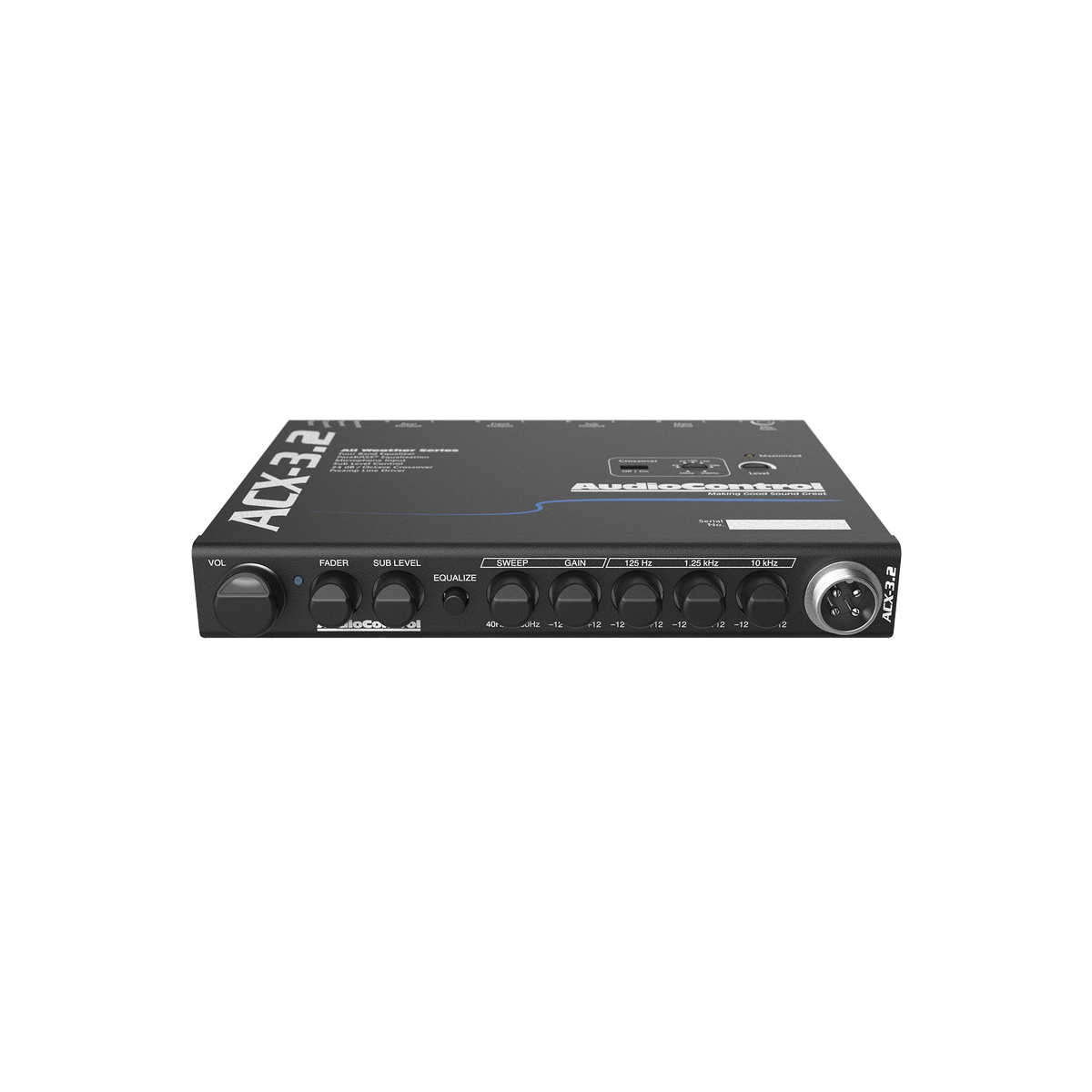 ACX-3.2 All-Weather Equalizer & Crossover with Paging Mic