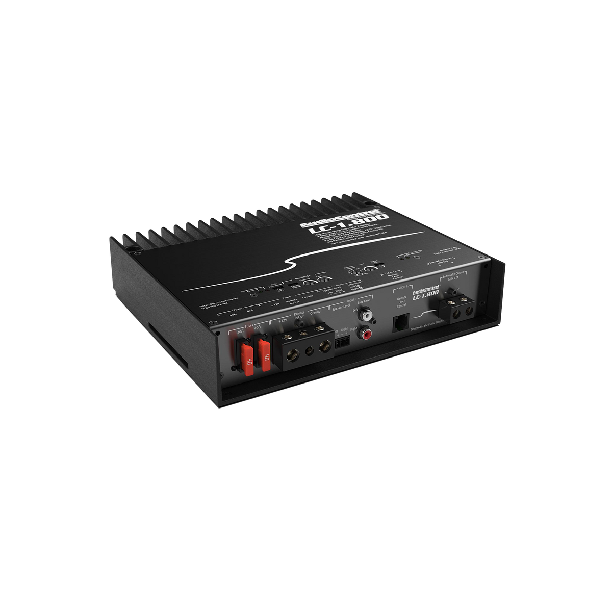 LC-1.800 High-Power Monoblock Amplifier w/AccuBASS