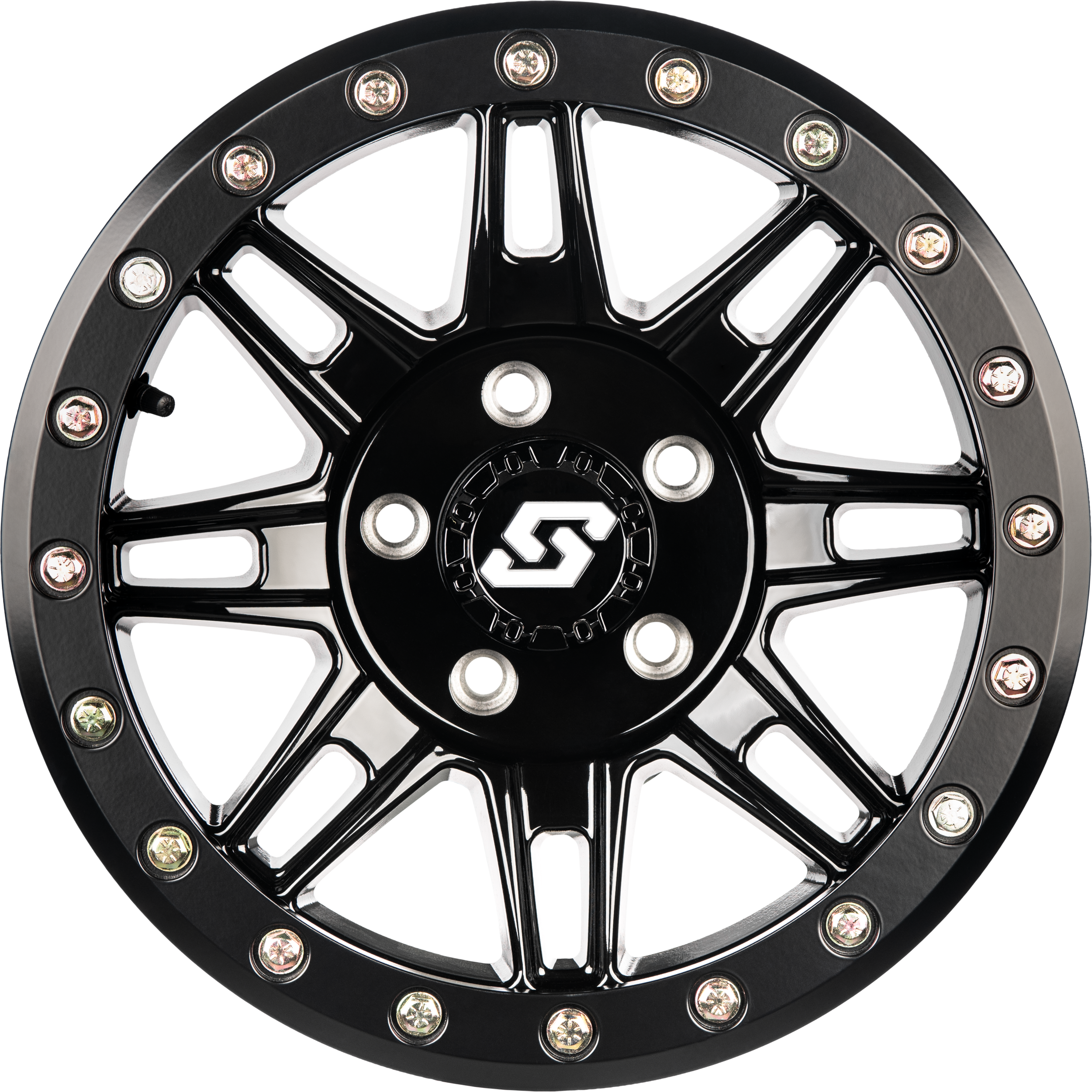 CLUTCH BDLK WHEEL 14X7 4/156 +10MM BLK
