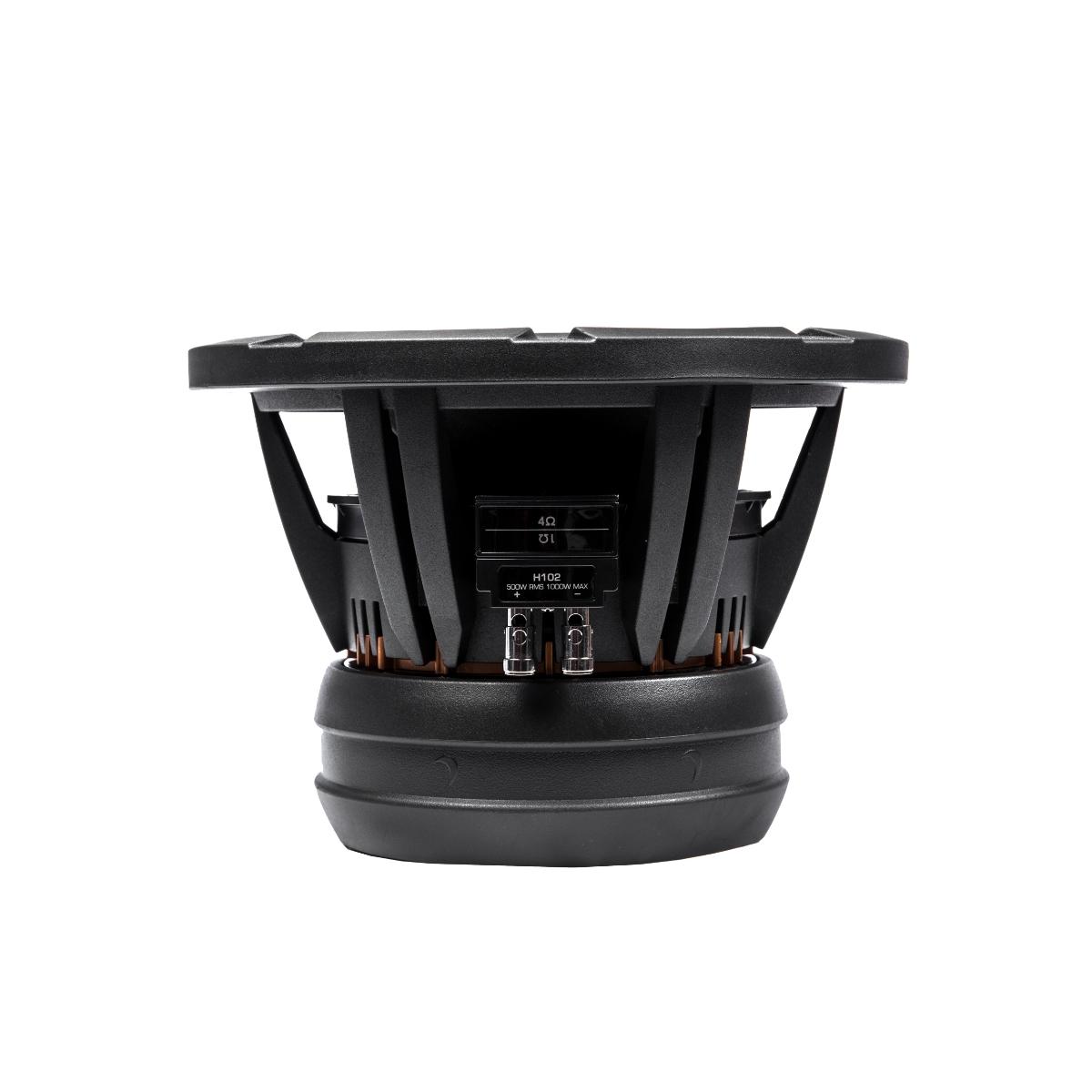 H102 - HEX 10" 2 ohm Dual Voice Coil Subwoofer