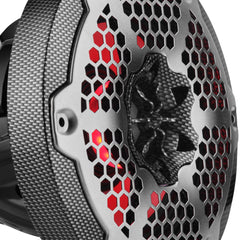 6.5” Marine 2-Way Hybrid Speaker with RGB LED, Compression Driver and Neodymium Magnet | 250W RMS 4-Ohm - DS18