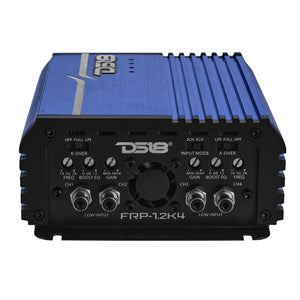 FRP Compact 4-Channel Full-Range Class-D Amplifier | 1200W RMS - DS18