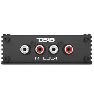 4-Channel High-to-Low Level Line Output Converter with Remote Turn-On - DS18