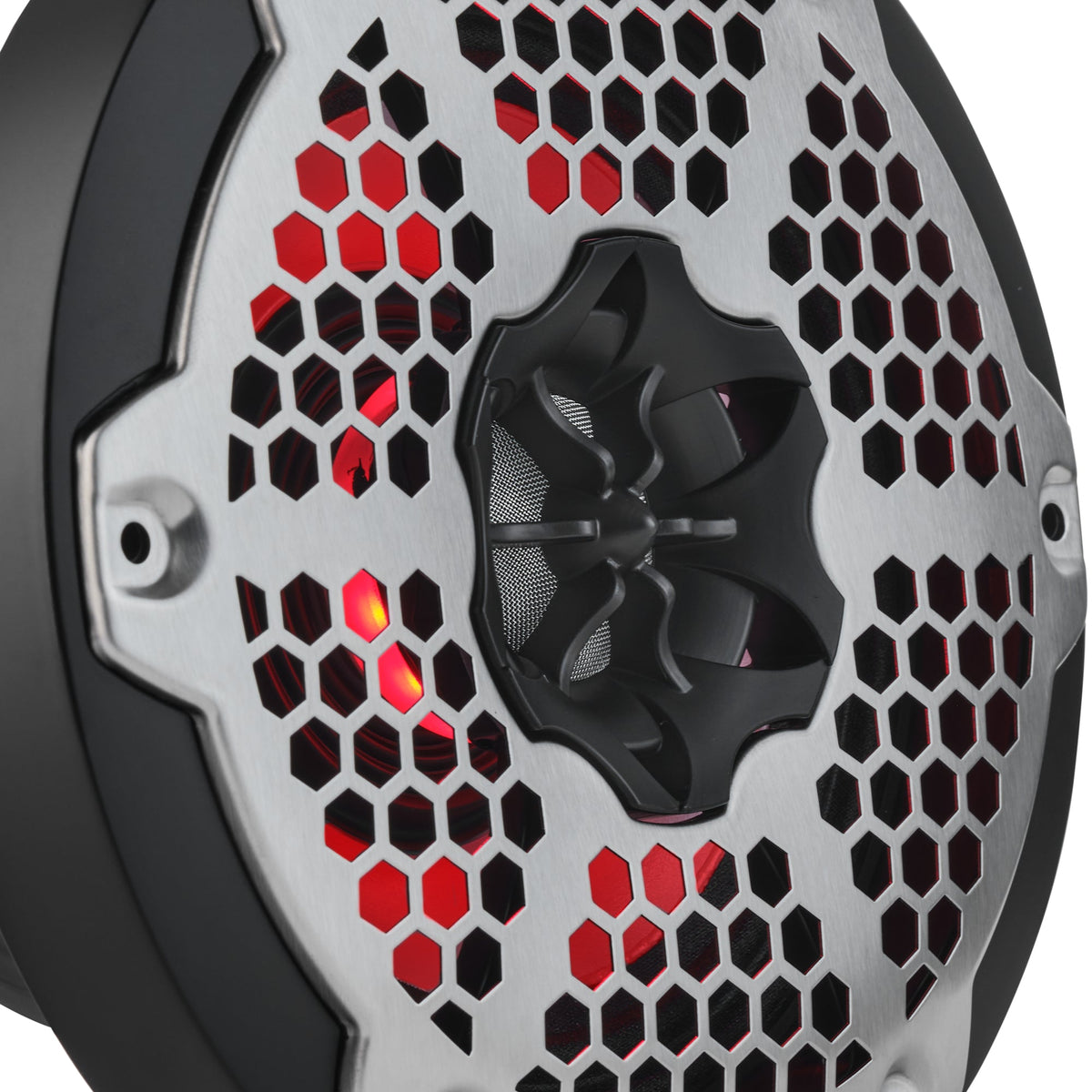 6.5” Marine 2-Way Hybrid Speaker with RGB LED, Compression Driver and Neodymium Magnet | 250W RMS 4-Ohm - DS18