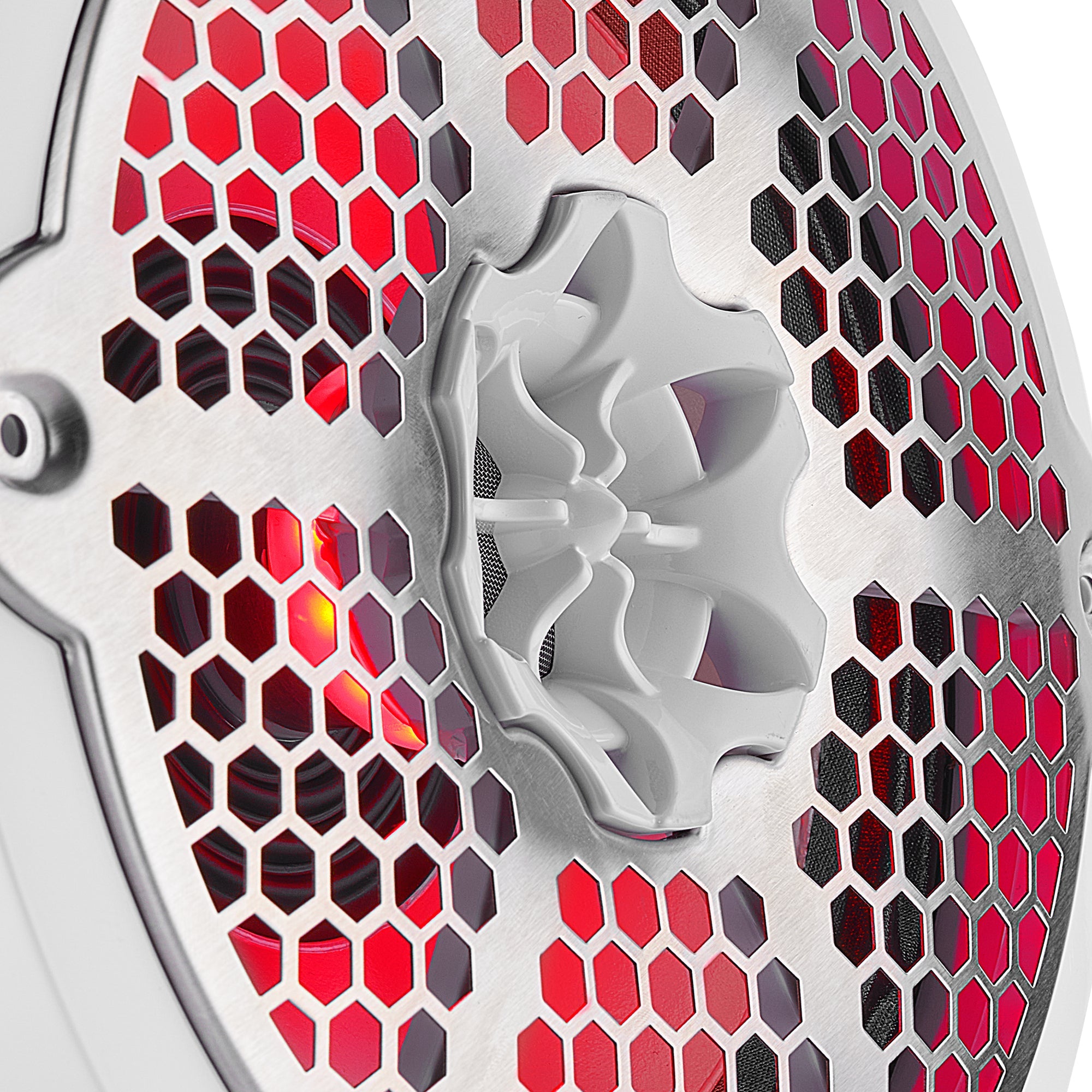 8” Marine 2-Way Hybrid Speaker with RGB LED, Compression Driver and Neodymium Magnet | 350W RMS 4-Ohm - DS18