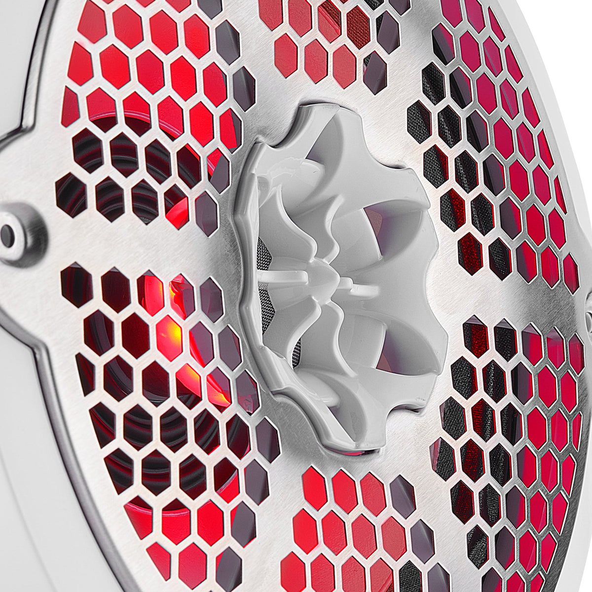 8” Marine 2-Way Hybrid Speaker with RGB LED, Compression Driver and Neodymium Magnet | 350W RMS 4-Ohm - DS18