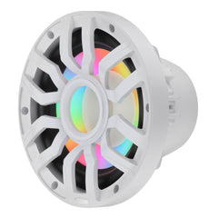10” Marine Subwoofer with Hybrid Magnet Motor, Removable Grille and Digital LED Lights - 500W RMS 4-Ohm - DS18