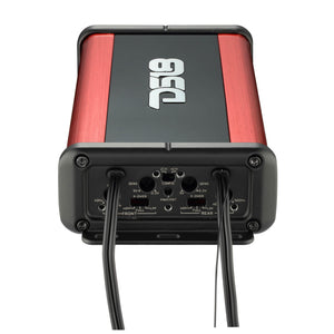 NXL 4-Channel Full-Range Class D Waterproof IP67 Marine and Powersports NANO Amplifier with Bluetooth 5.1 Receiver Built-In