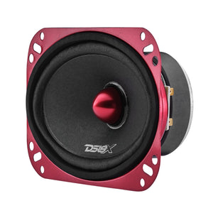 PRO-X 4x6” Mid-Range Loudspeaker with Bullet | 100W RMS 4-Ohm - DS18