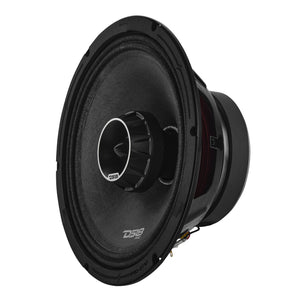 PRO-ZT 10" Coaxial Mid-Range Loudspeaker with Water-Resistant Cone Built-in Bullet Tweeter | 300W RMS 4-Ohm - DS18