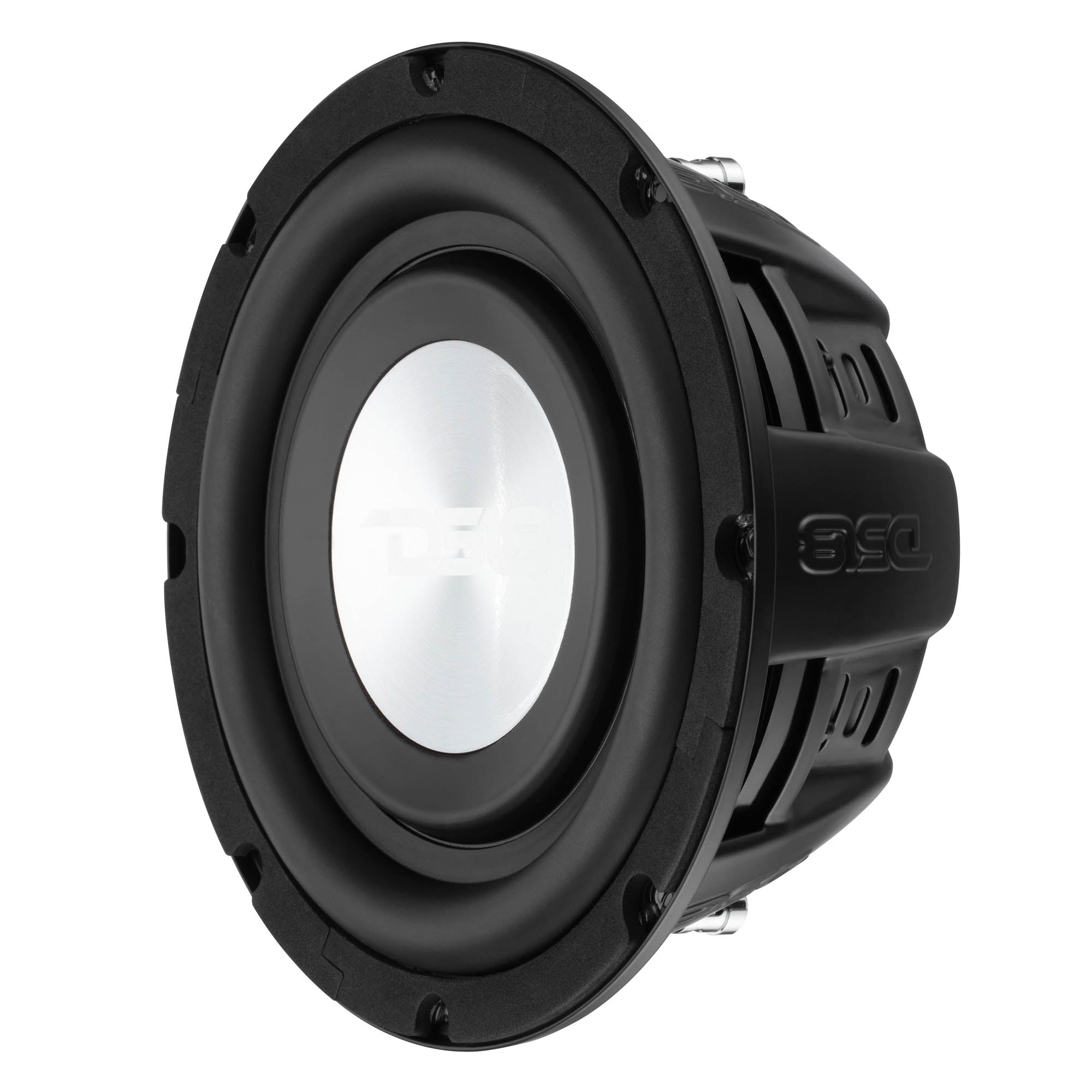 PS Shallow-Mount Water-Resistant 8" Subwoofer | 400W RMS DVC 4-Ohm - DS18