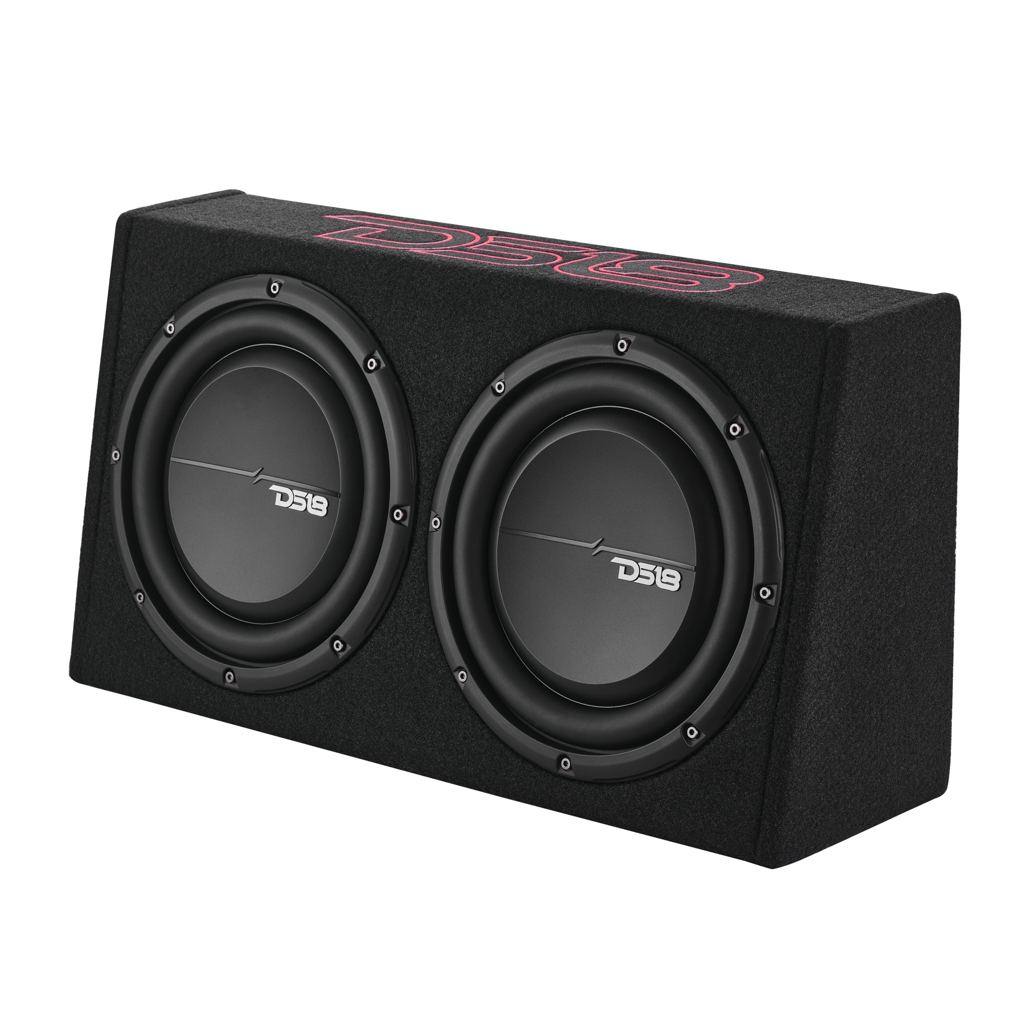 Loaded 10” Subwoofer + Passive Radiator Enclosure for Pickup Trucks - DS18