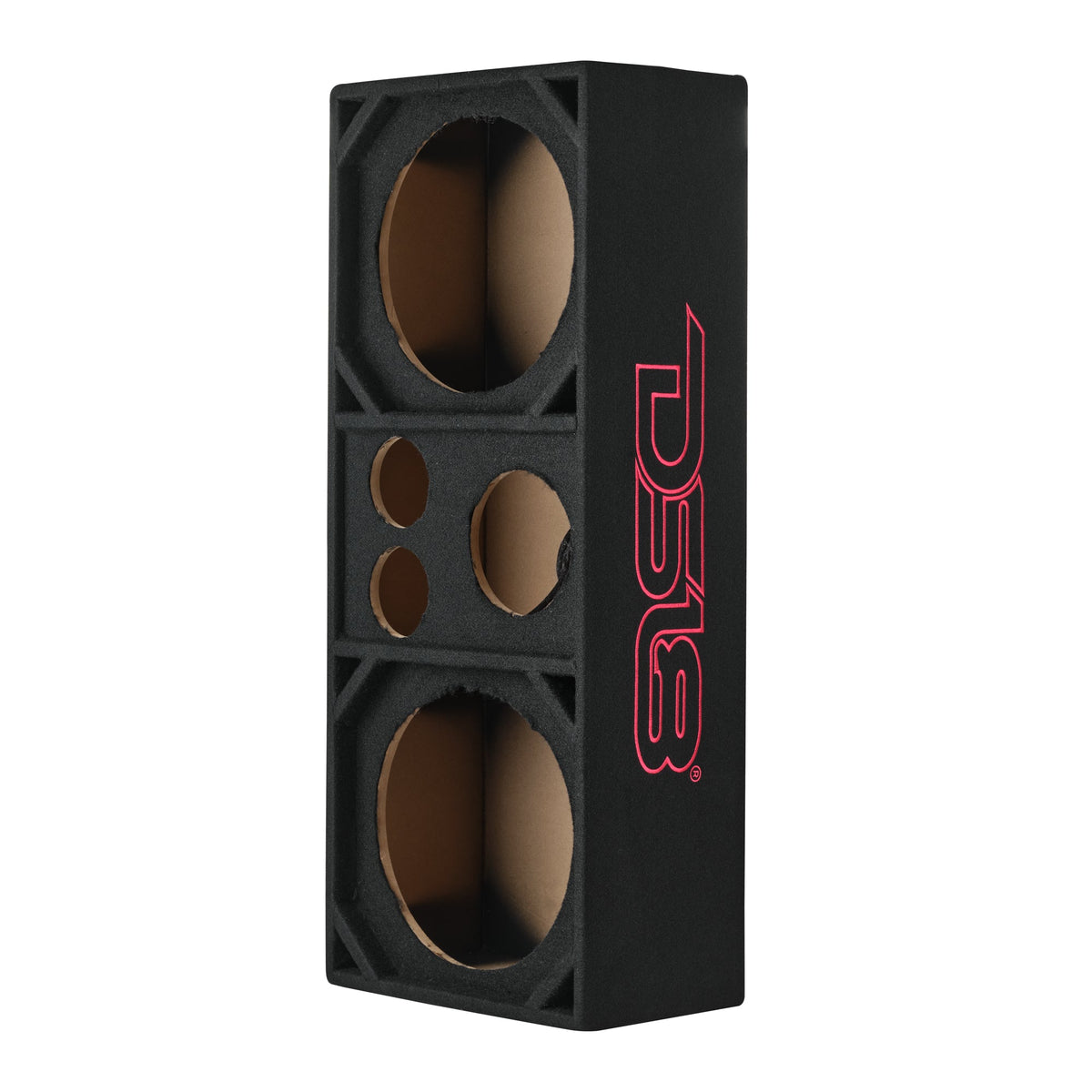 Dual 12” + Dual 4” Tweeter + 2” Driver Ported Voceteo Empty Enclosure | Speakon-Ready - DS18