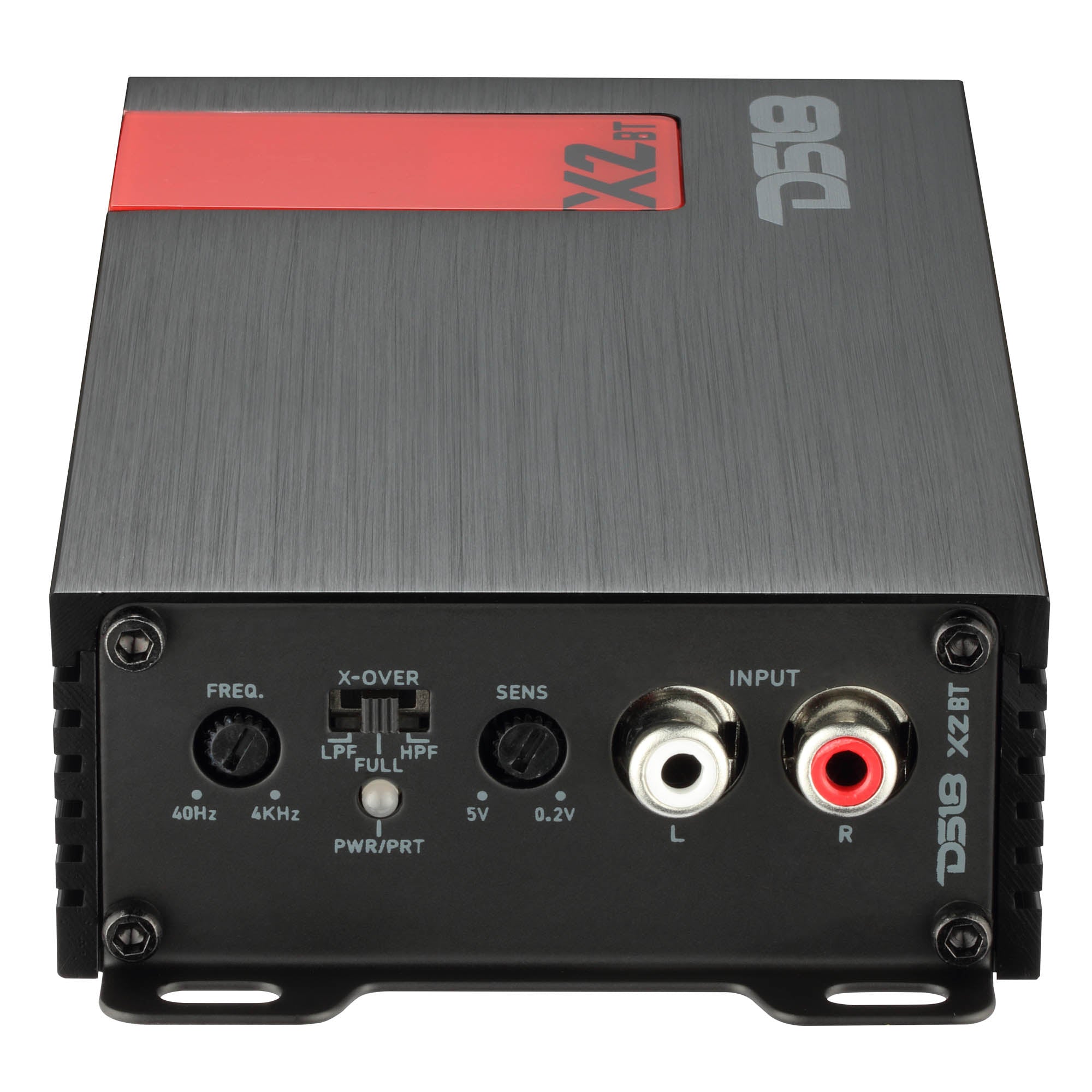 X 2-Channel Ultra Compact Full-Range Amplifier with Bluetooth Connectivity - 2 x 140 Watts Rms - DS18