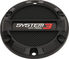 SB8 CENTER CAP FLAT 6/5.5 BOLT-IN MATTE BLACK