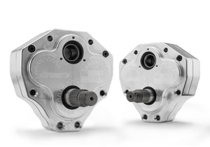 Polaris RZR 1000 4in. Portal Gear Lift - Dual Idler - 30% Gear Reduction - Billet Housing - With Frame Stiffener