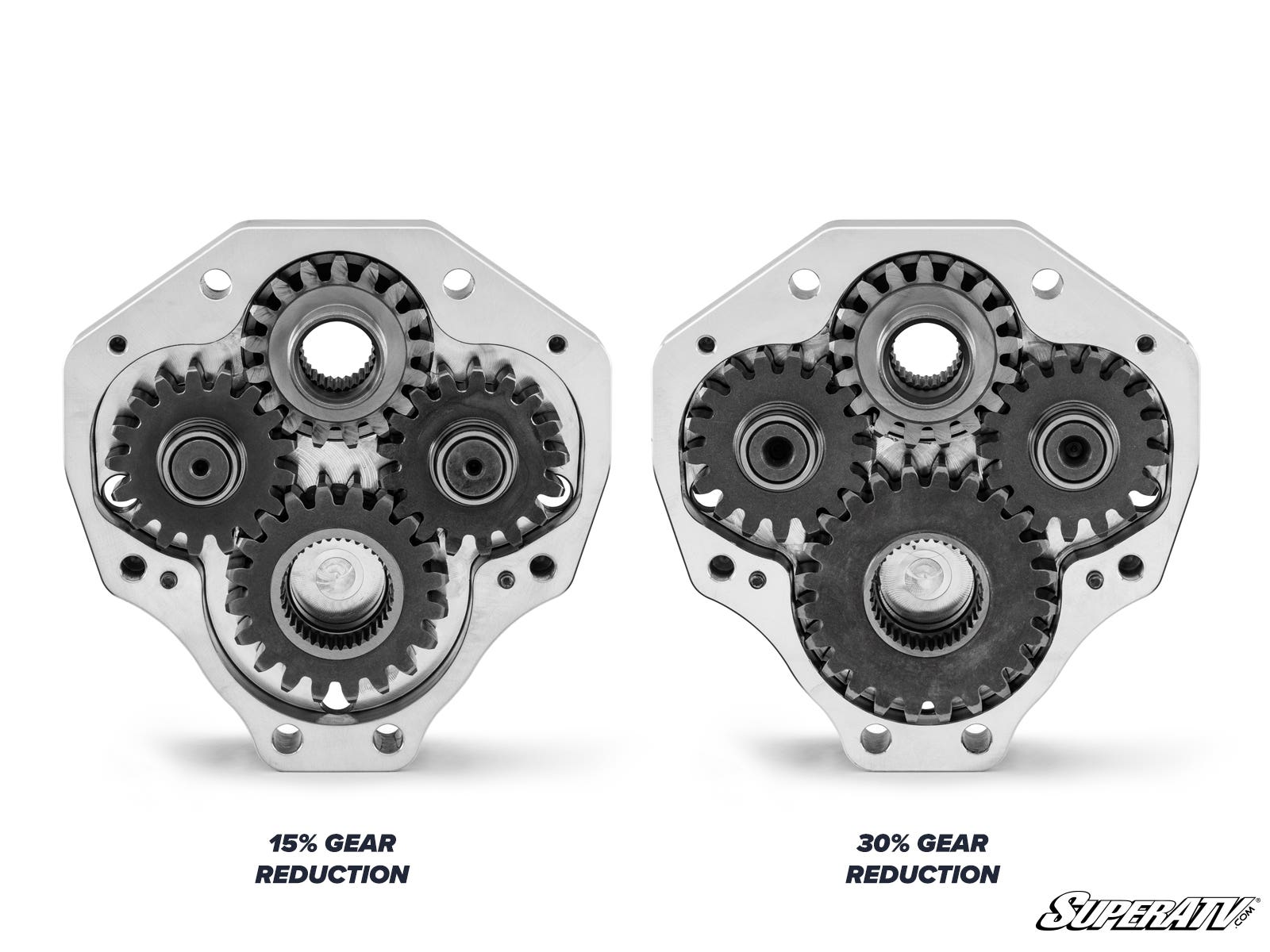 Honda Pioneer 1000 4in. Portal Gear Lift - 2016 - Dual Idler - 30% Gear Reduction - Billet Housing