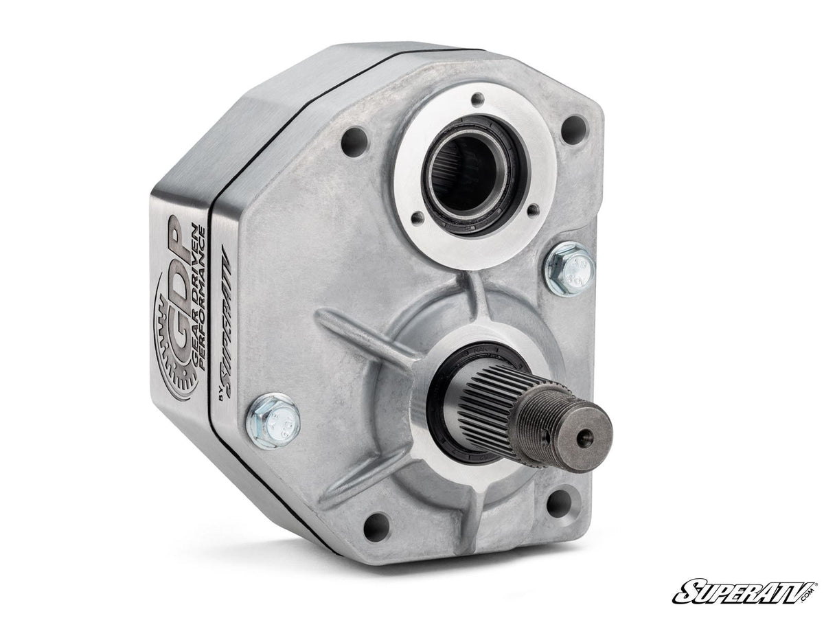 Polaris RZR 1000 4in. Portal Gear Lift - Single Idler - 30% Gear Reduction - Cast Housing - Without Frame Stiffener