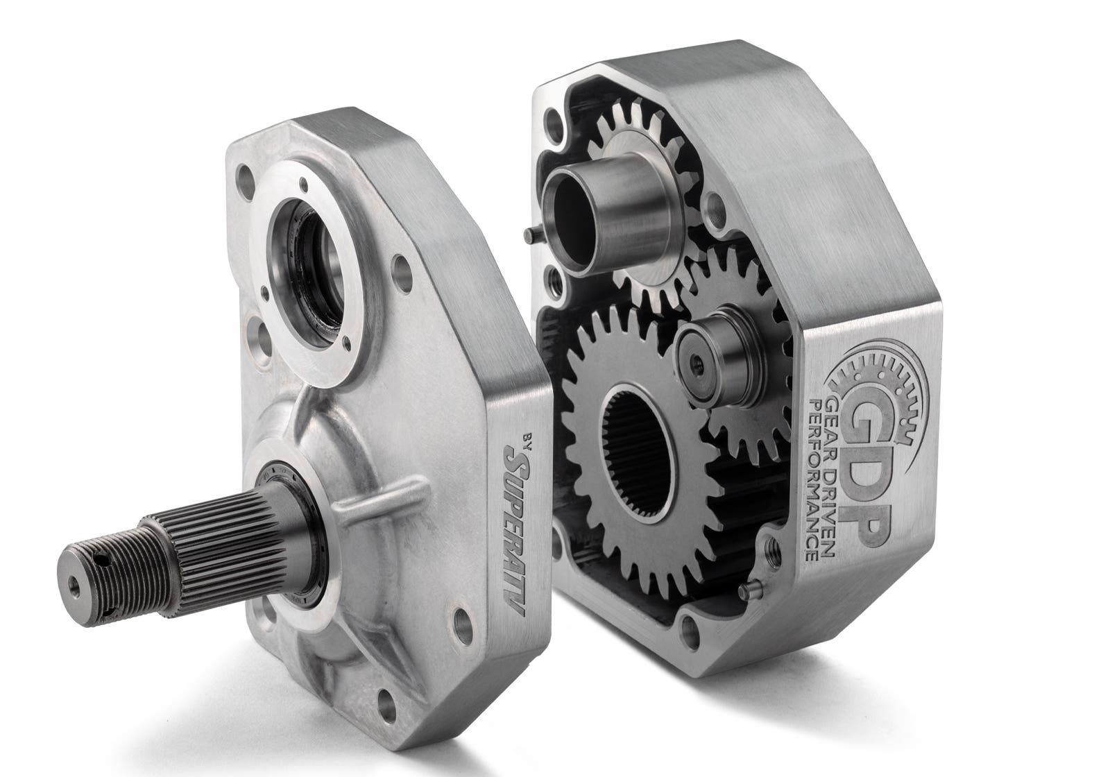 Honda Pioneer 1000 4in. Portal Gear Lift - Dual Idler - 2016 - 15% - Single Idler - 30% Gear Reduction - Billet Housing