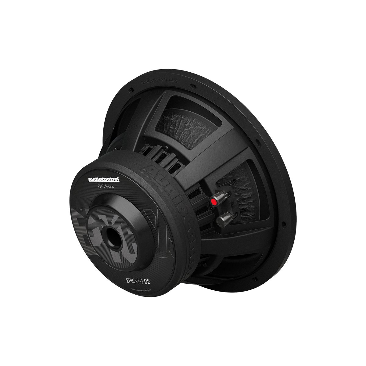 EPICX Series 10" Dual Voice Coil Subwoofer, 500W RMS, Dual 2/4 Ohms