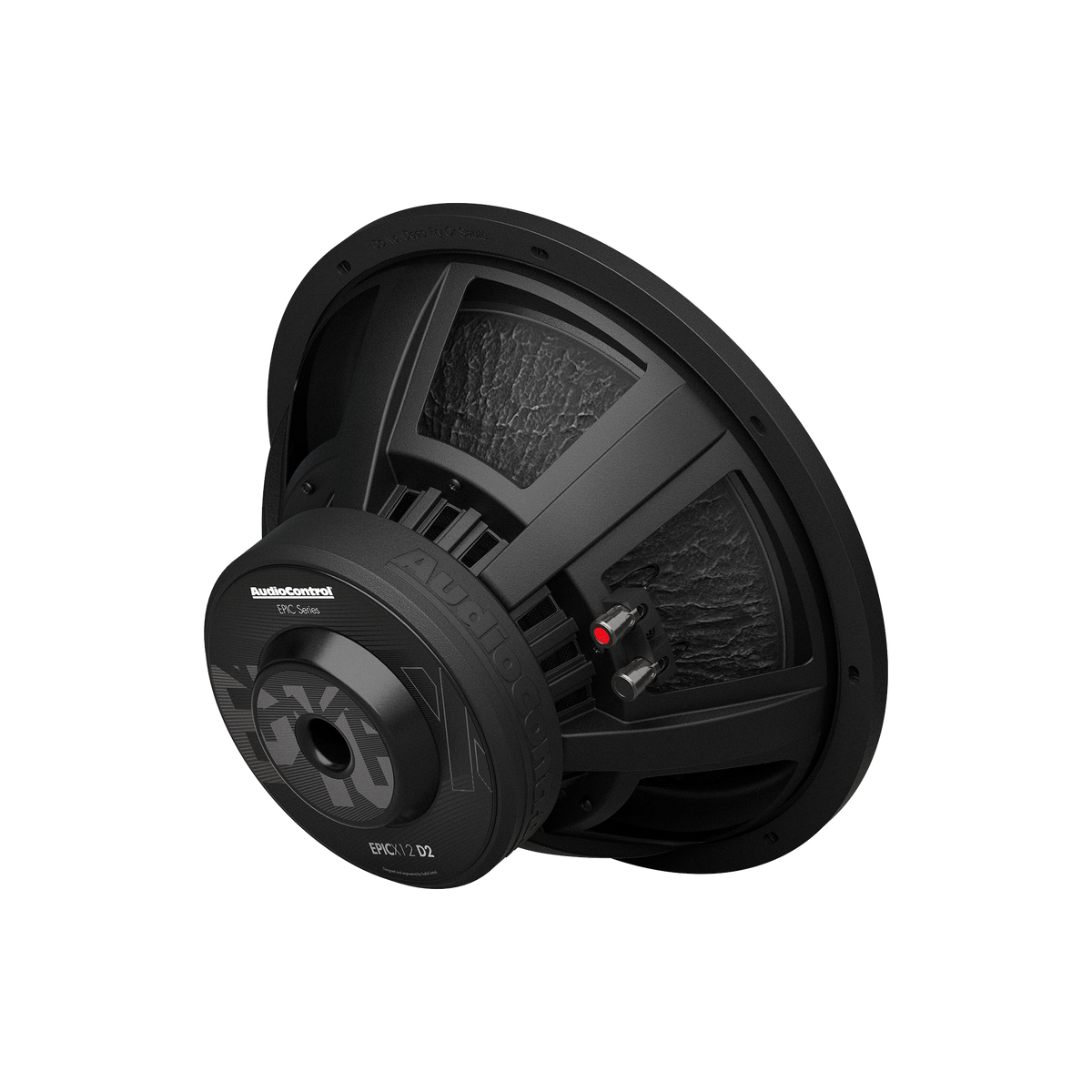 EPICX Series 12" Dual Voice Coil Subwoofer, 500W RMS, Dual 2/4 Ohms
