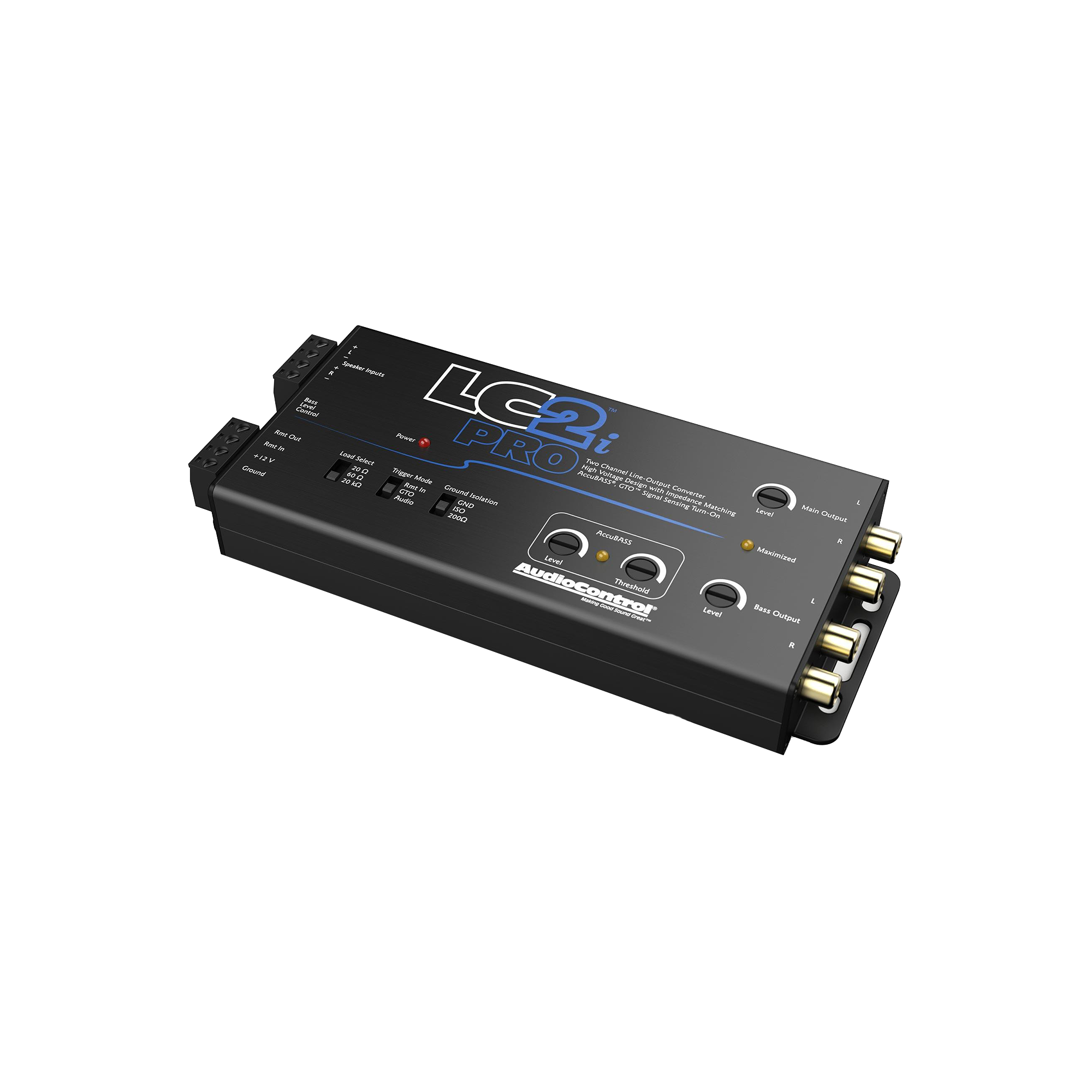 LC2i PRO 2-Channel Line Output Converter w/AccuBASS & ACR-1 Remote
