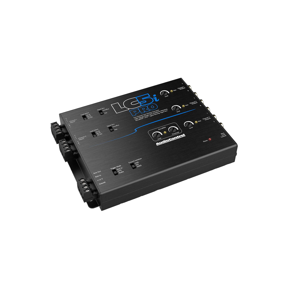 LC5iPRO 5-Channel Line Output Converter w/AccuBASS & ACR-1 Remote