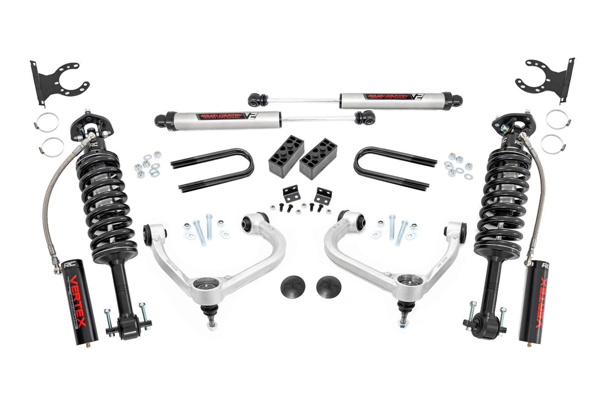 3 Inch Lift Kit | Fabbed UCA | Vertex/V2 | Ford F-150 4WD (2021-2025)