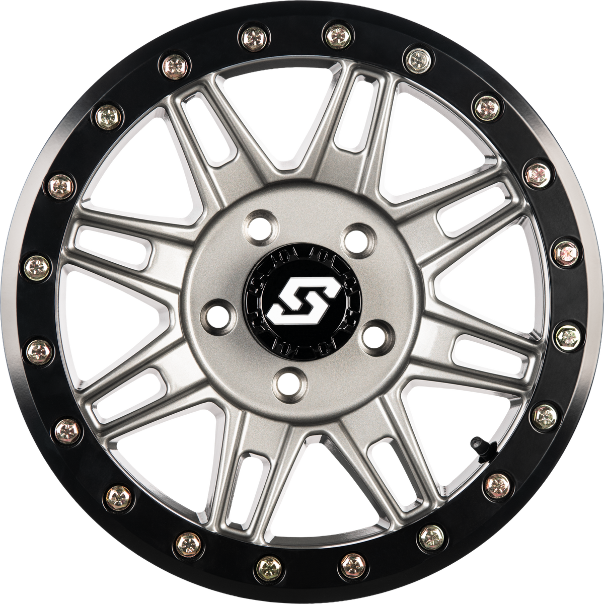 CLUTCH BDLK WHEEL 15X7 5/4.5 +25MM GUNMETAL/BLK