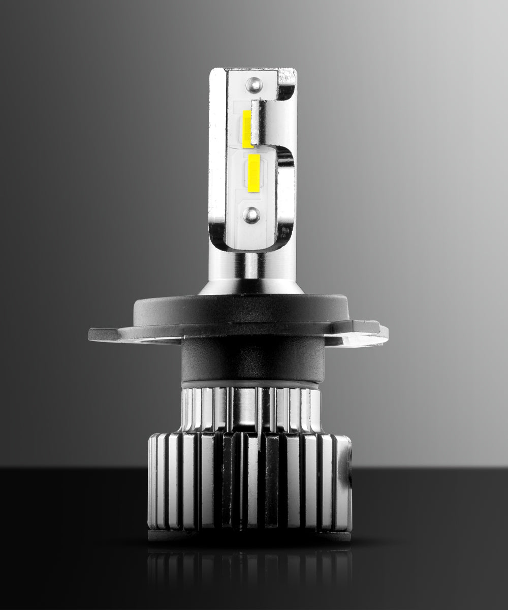 VISION H4 High/Low CSP LED Conversion Kit 6500K White 8000/5000 Lumens 50/30 Watts - DS18